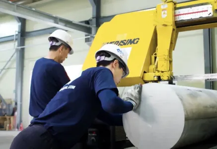 Big size chambers cutting
